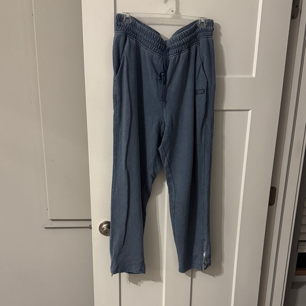 PINK Victoria's Secret Denim Blue Lounge Pants